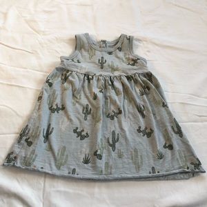 🌟 Little Co. Dress, Cactus Print, 4T